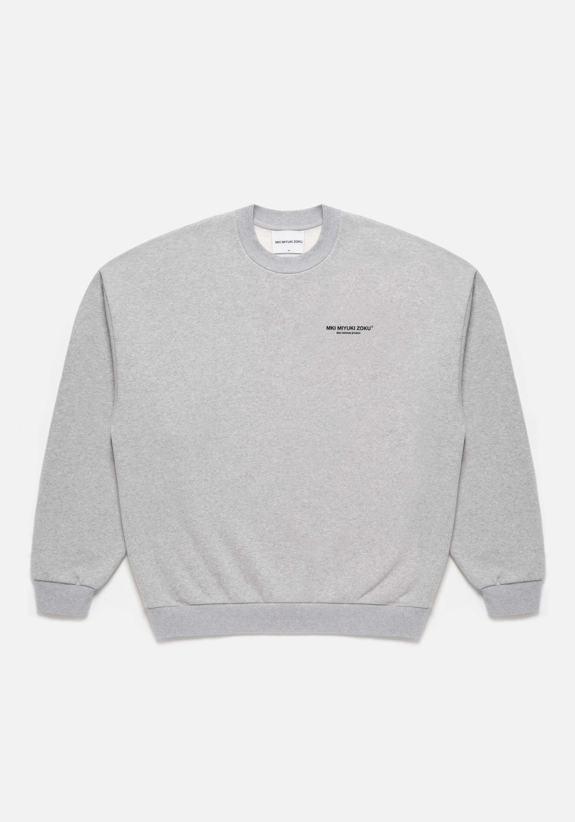 Flat lay of the Design Studio Crewneck in Grey