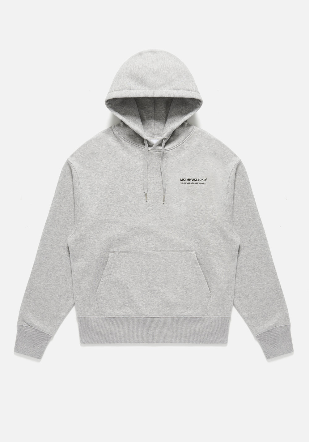 Sweat à Capuche Polaire Gris MKI MIYUKI ZOKU Taille M - Homme, 1/2 Zip, Poches, Parfait état
