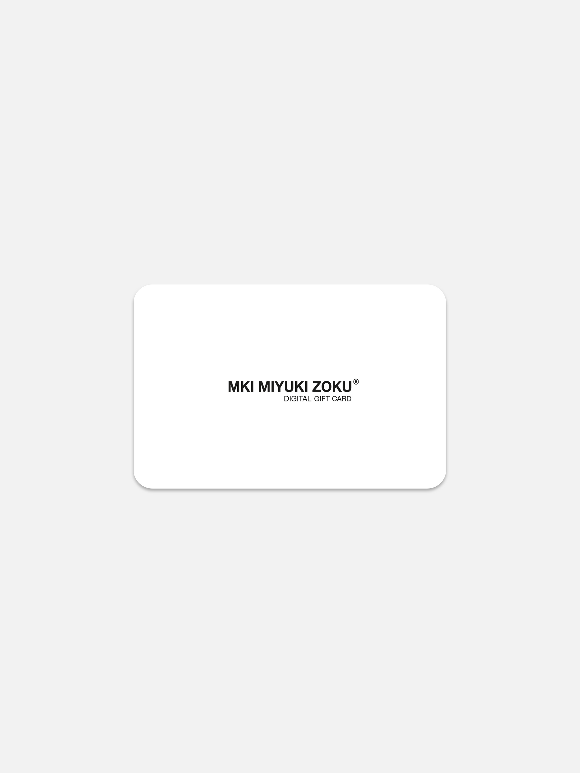 MKI DIGITAL GIFT CARD