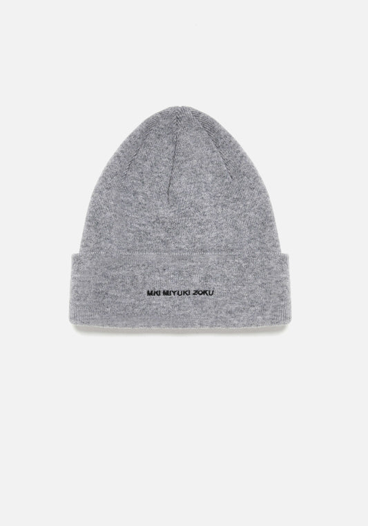 MKI EMBROIDERED MERINO BEANIE